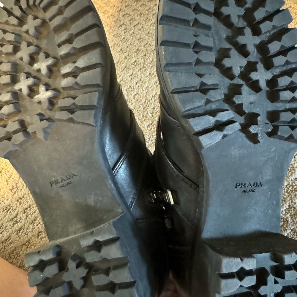 PRADA BIKER BOOTS - Picture 3 of 4